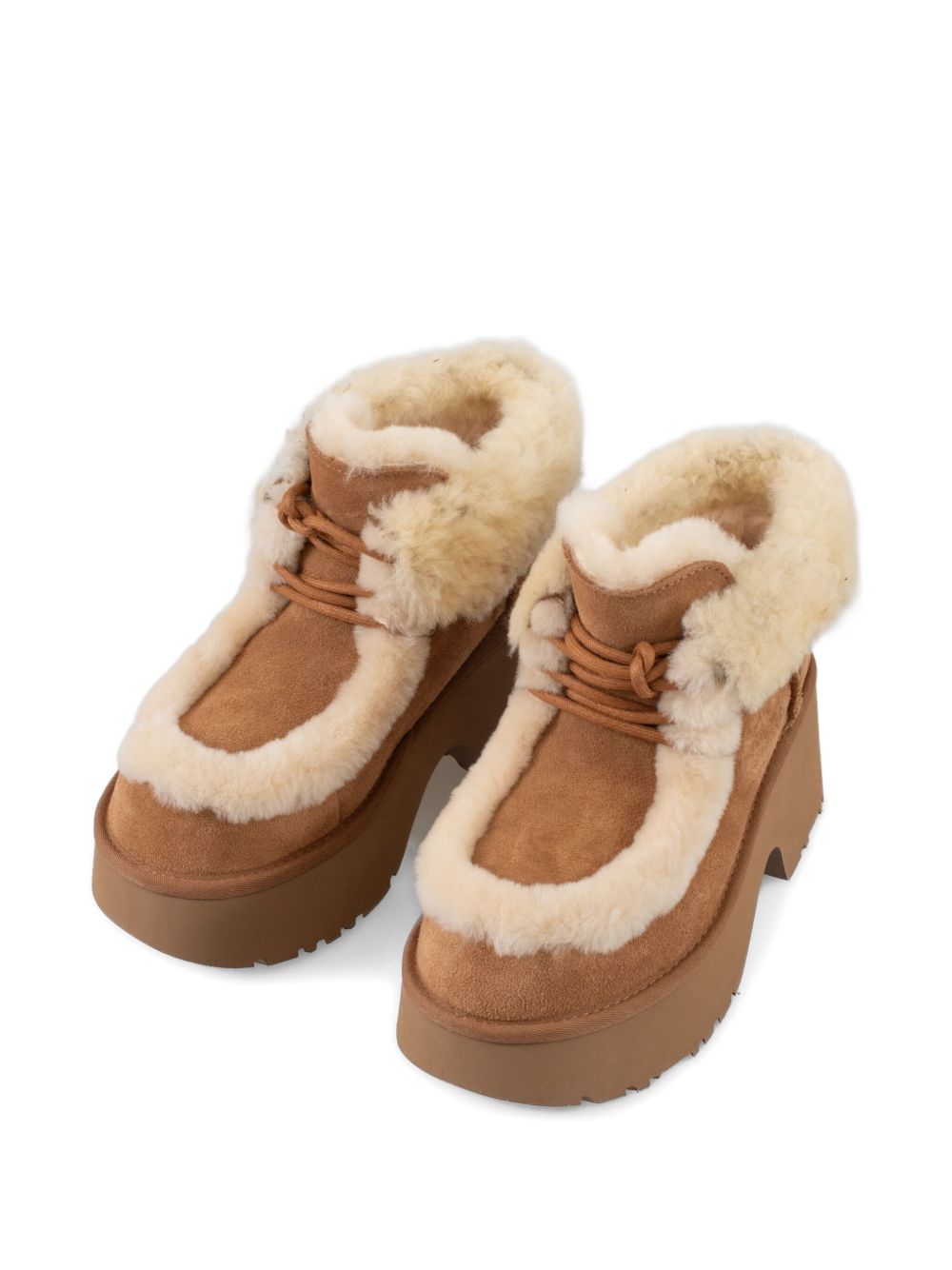 UGG Boots Beige Outer: Suede