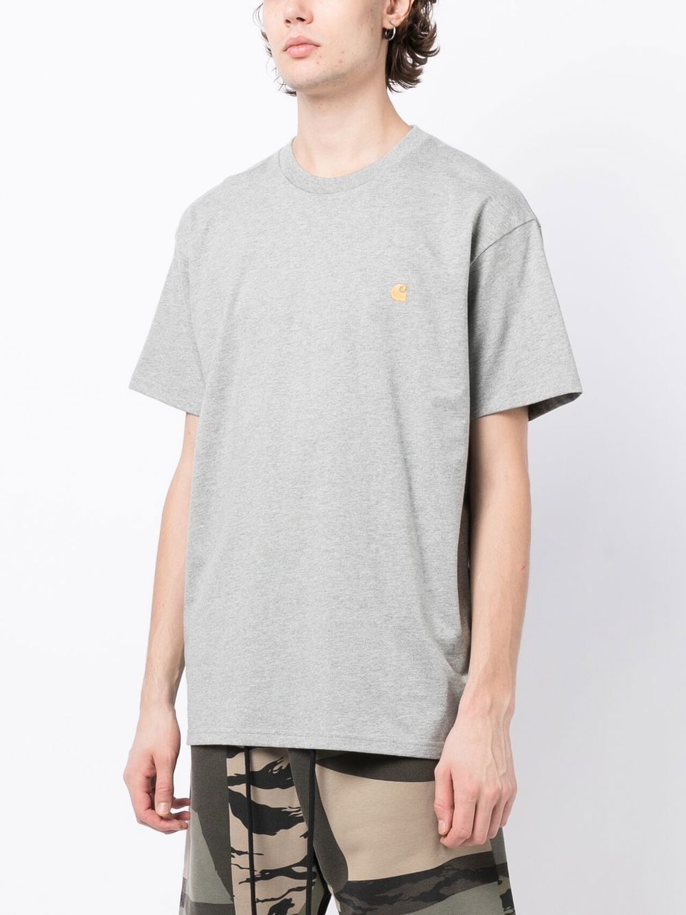Carhartt Wip Main T-Shirts And Polos Grey