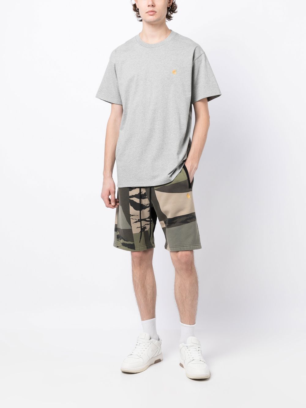 Carhartt Wip Main T-Shirts And Polos Grey
