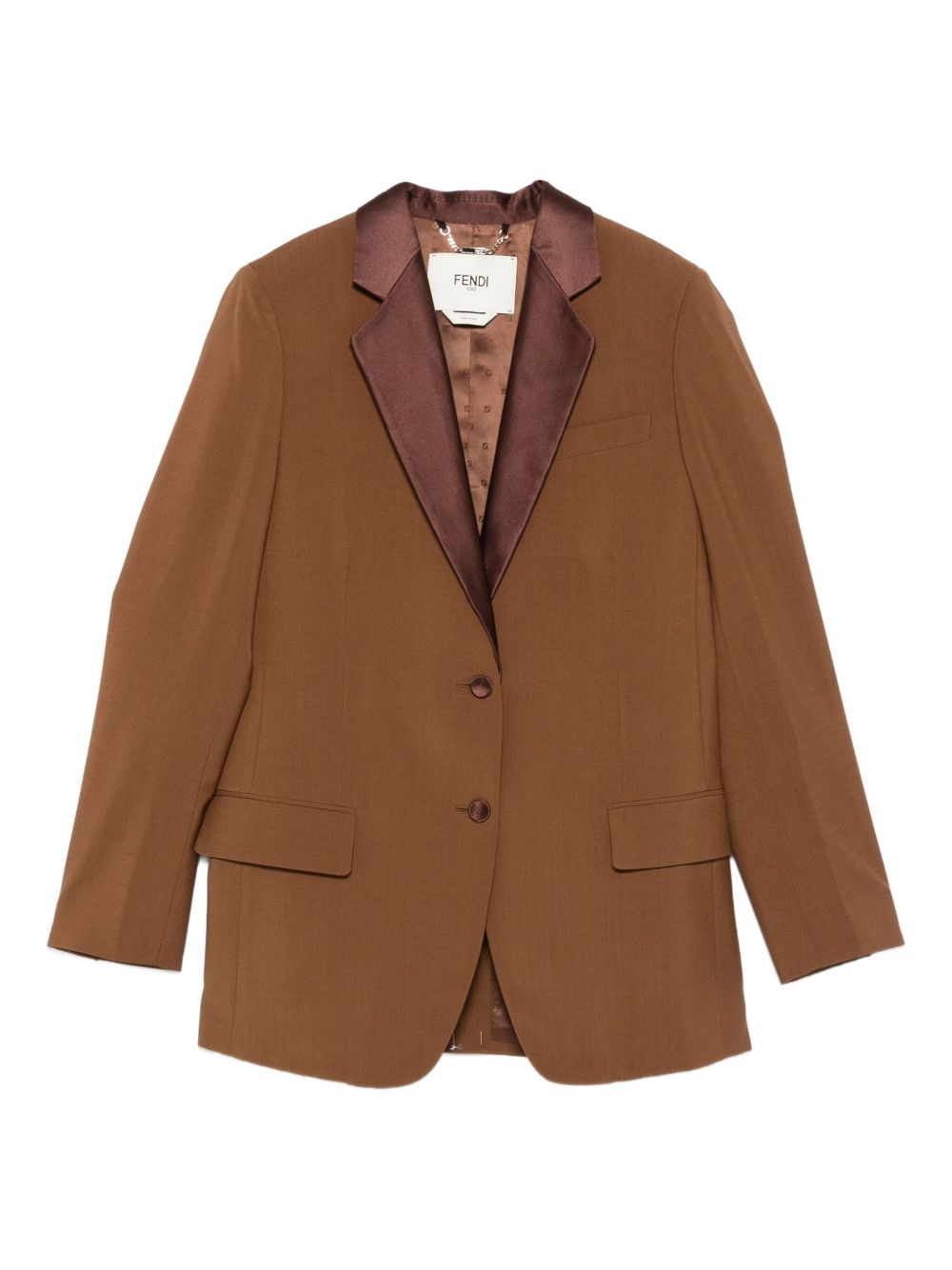 Fendi Jackets Brown