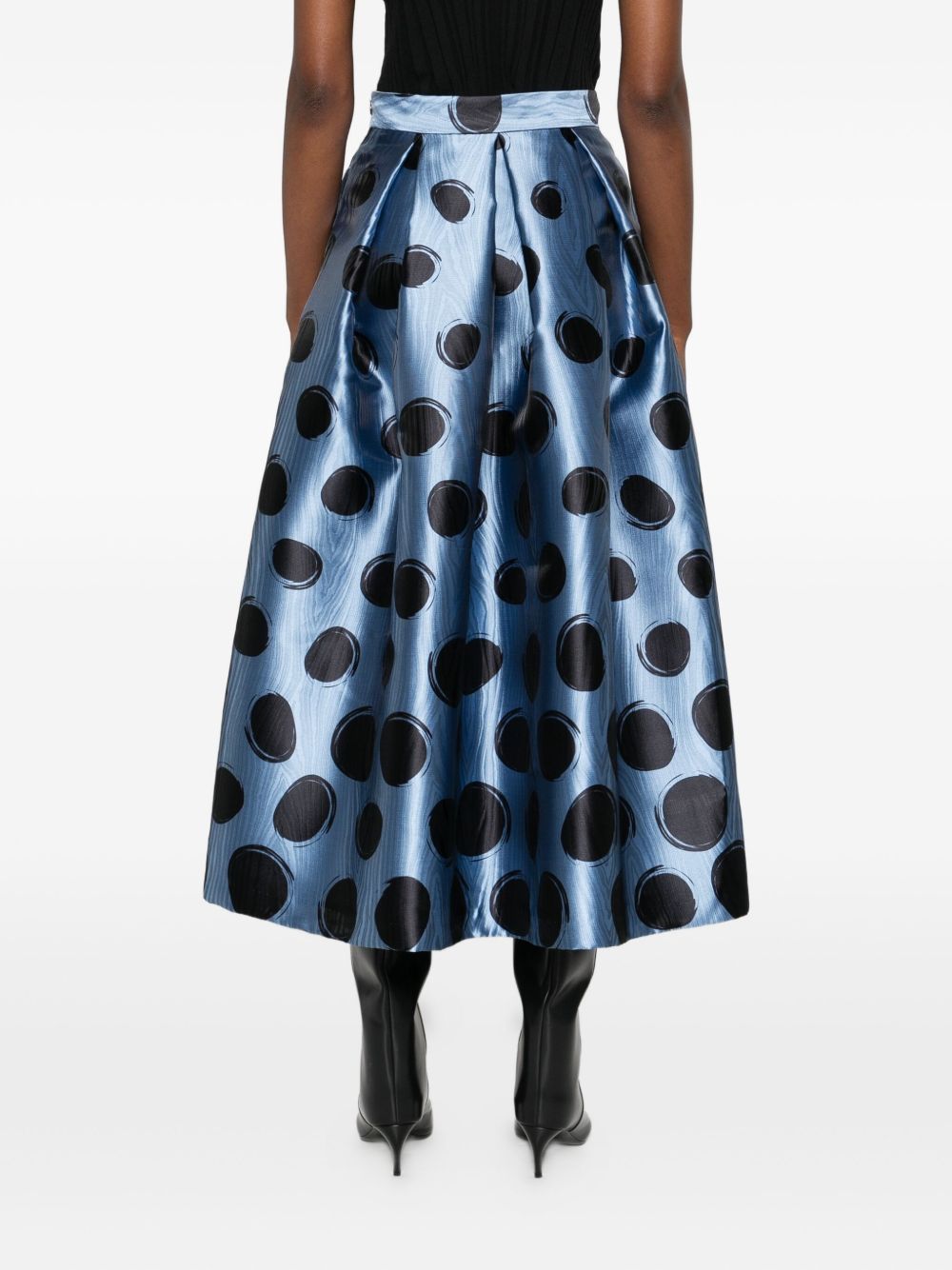 Lunatica Milano Skirts Clear Blue Polyester