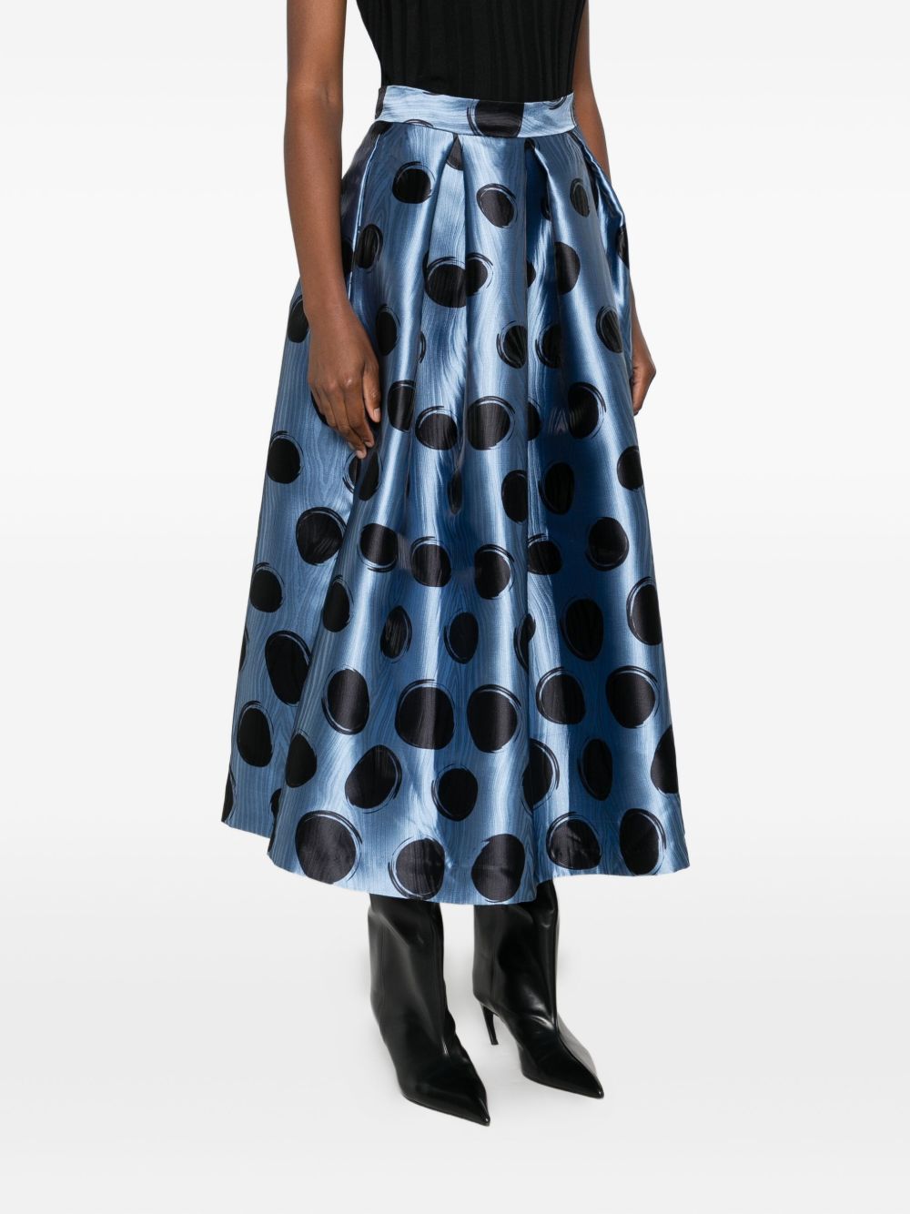 Lunatica Milano Skirts Clear Blue Polyester