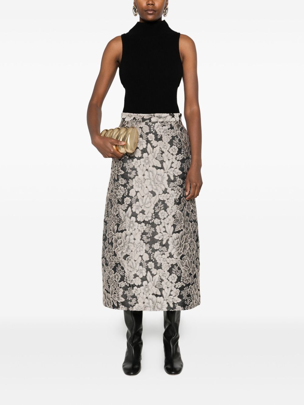 Lunatica Milano Skirts Silver Outer: Polyester