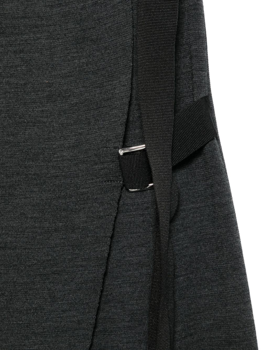 Mrz Skirts Grey Virgin Wool