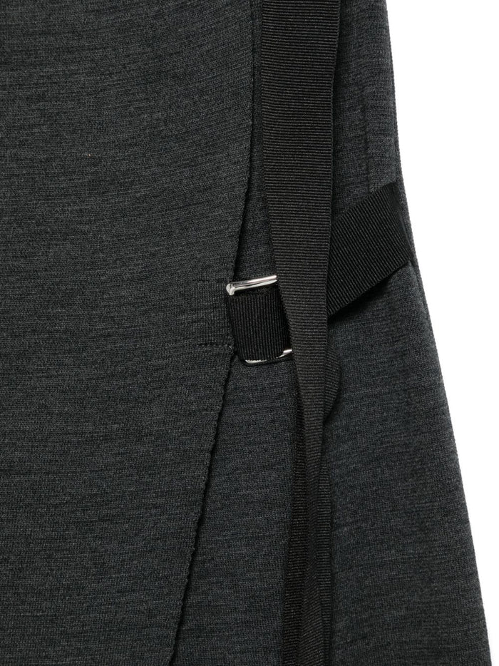 Mrz Skirts Grey Virgin Wool