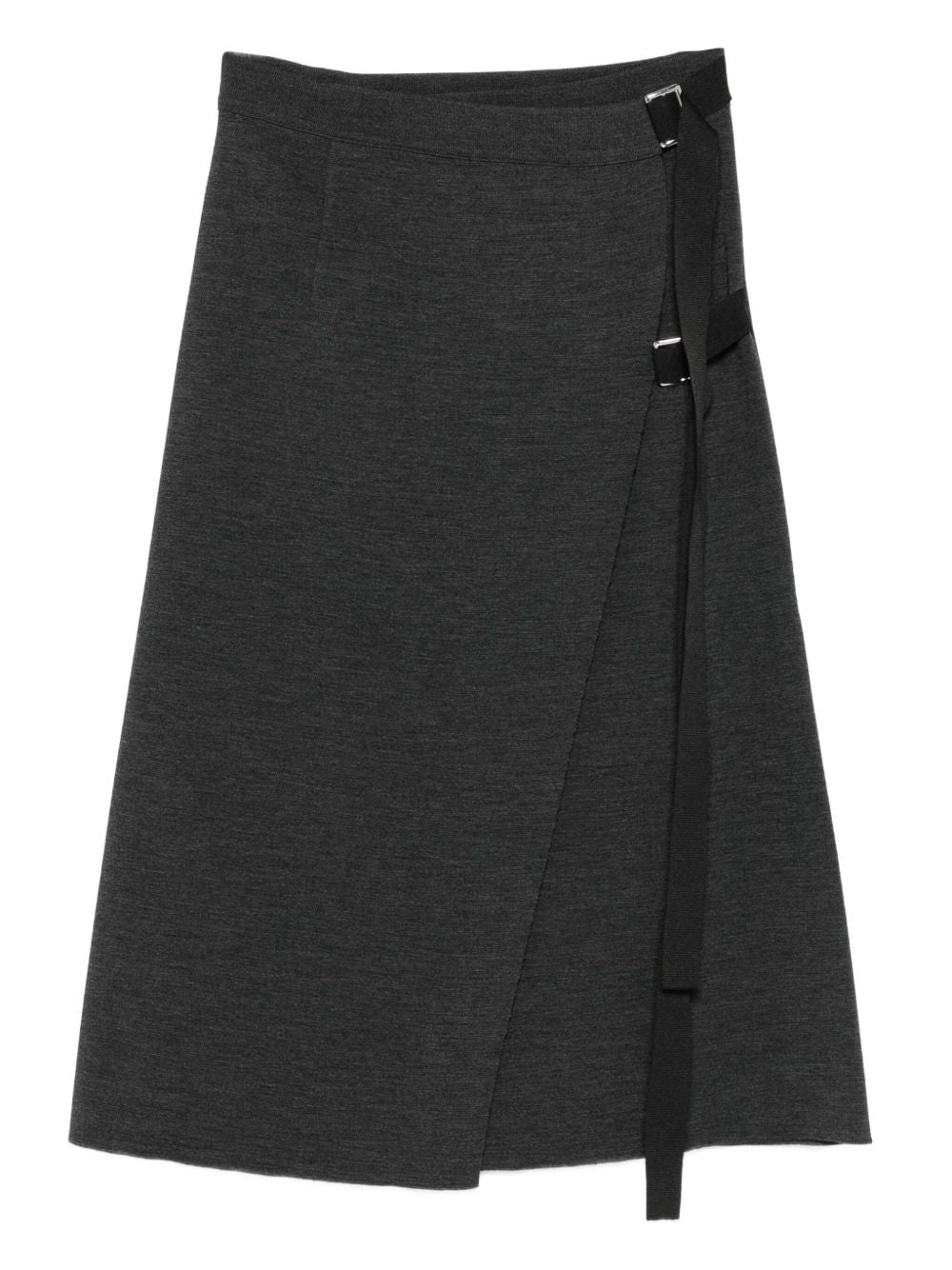 Mrz Skirts Grey Virgin Wool