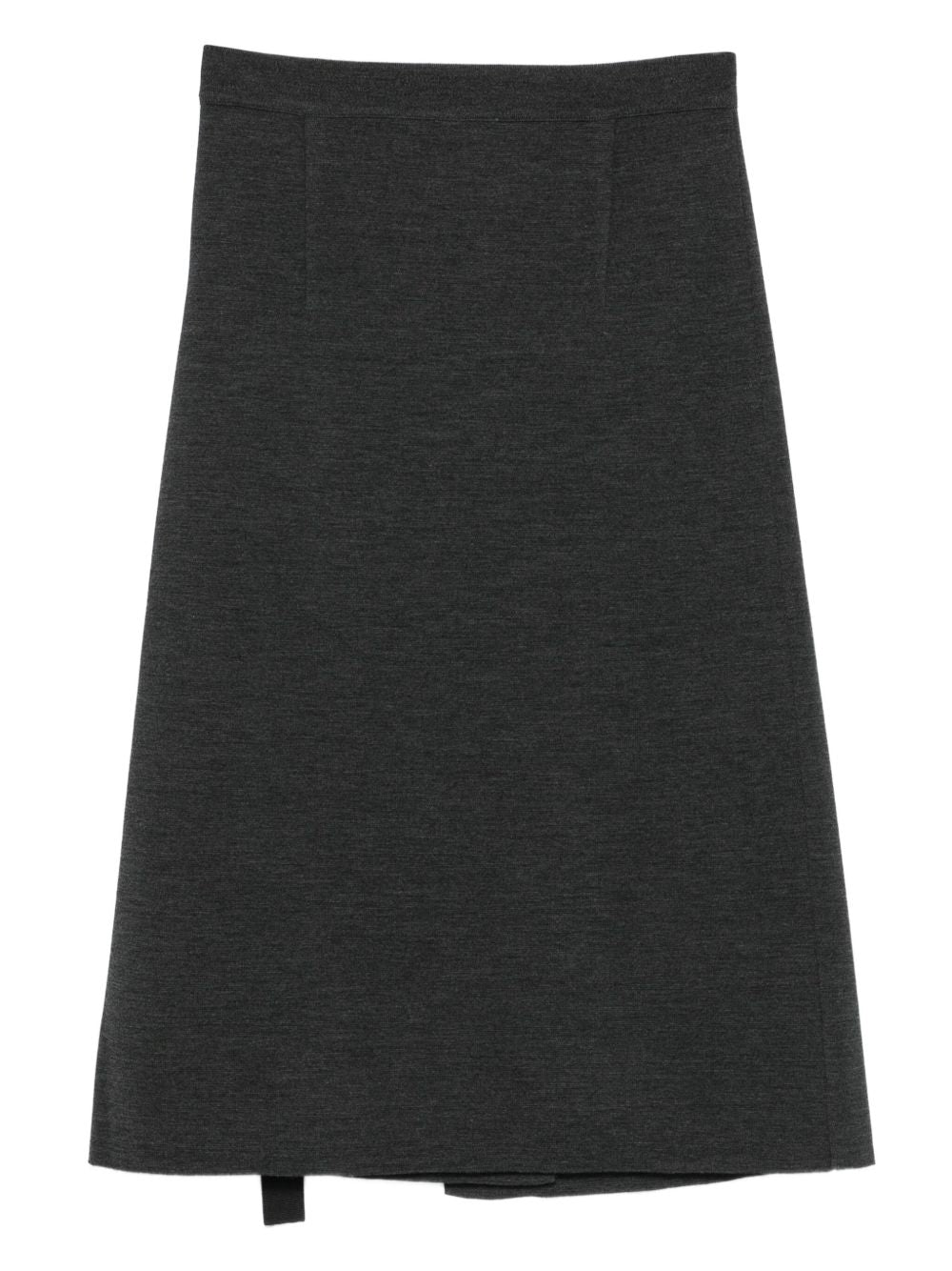 Mrz Skirts Grey Virgin Wool