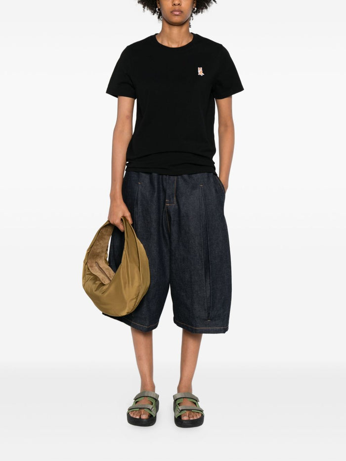 MAISON KITSUNE T-shirts and Polos Black Cotton