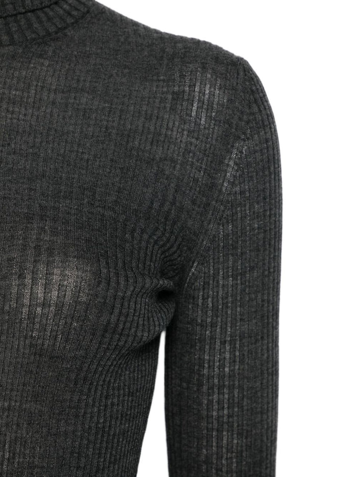 Mrz Sweaters Grey Virgin Wool