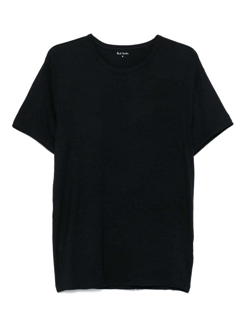 Paul Smith T-Shirts And Polos Nero Modal Elastane