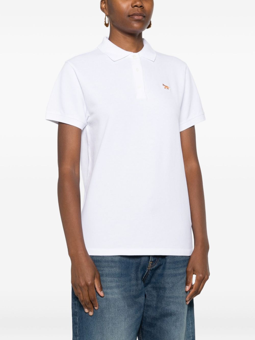 MAISON KITSUNE T-shirts and Polos White Cotton