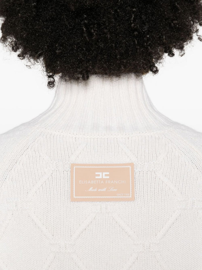 Elisabetta Franchi Sweaters Cream Wows
