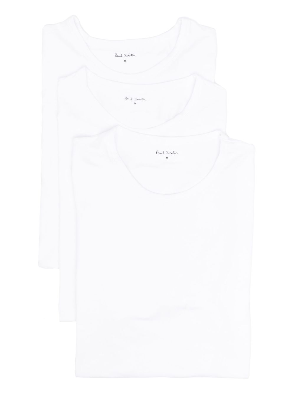 Paul Smith T-Shirts And Polos White Modal Elastane