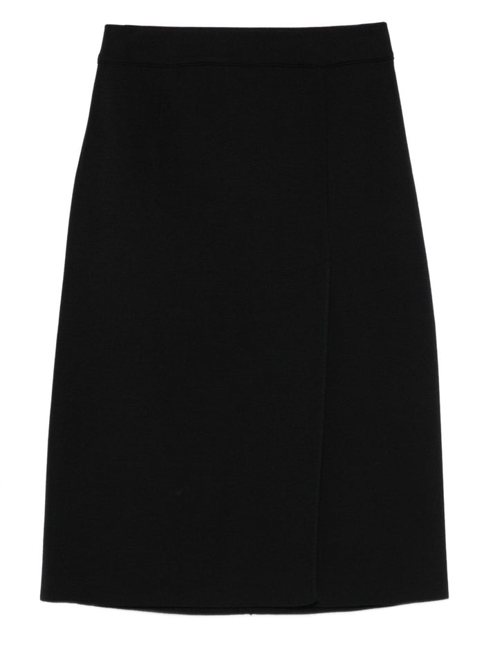 Mrz Skirts Nero Virgin Wool