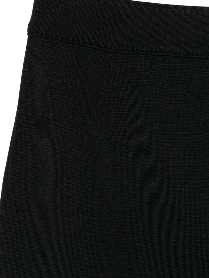 Mrz Skirts Nero Virgin Wool