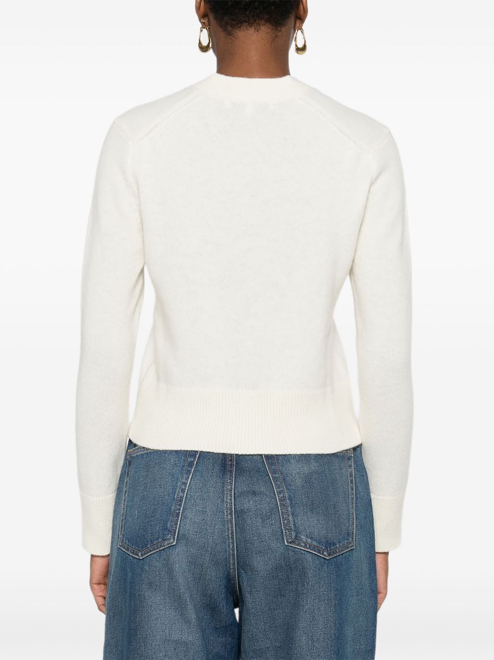 Maison Kitsune Sweaters Beige Wool