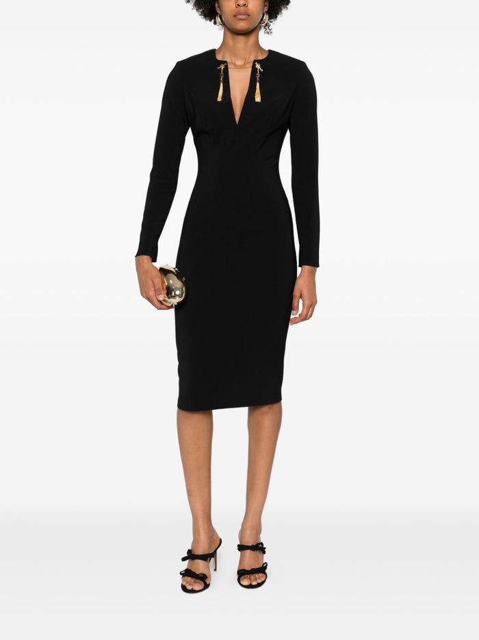 Elisabetta Franchi Dresses Black Plea