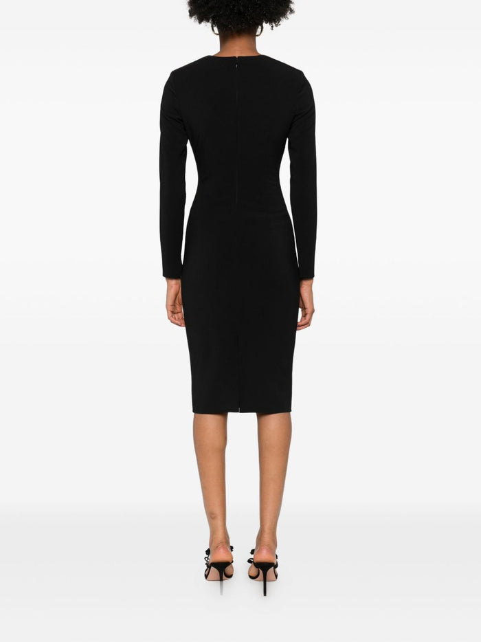 Elisabetta Franchi Dresses Black Plea