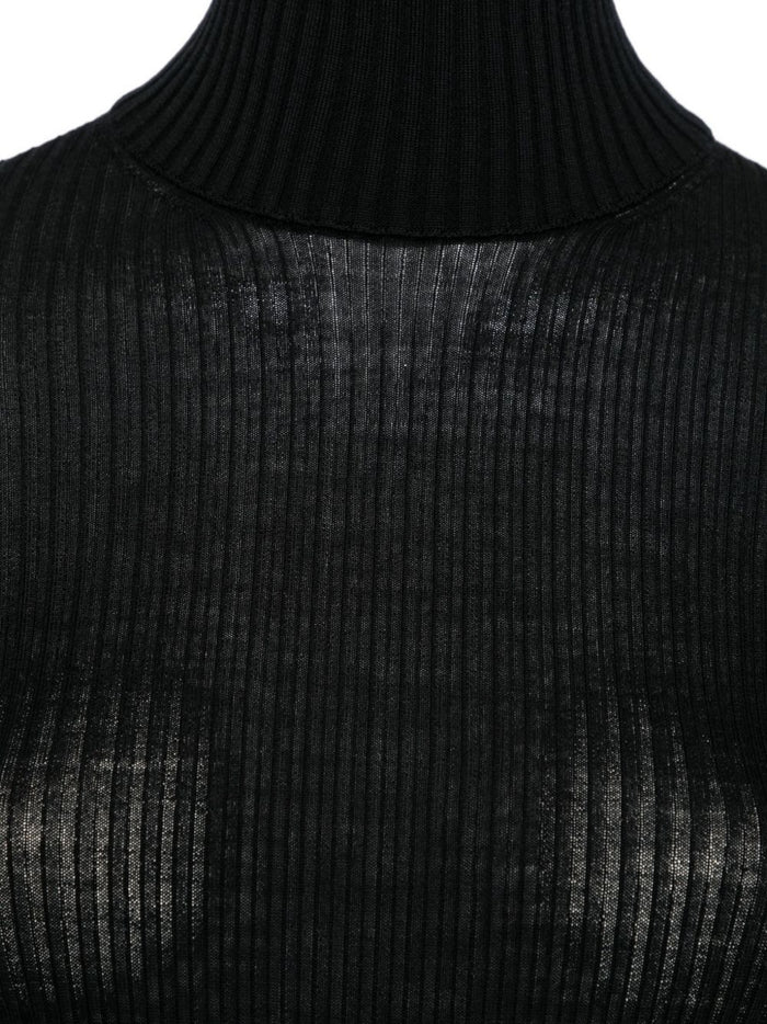 Mrz Sweaters Black Virgin Wool