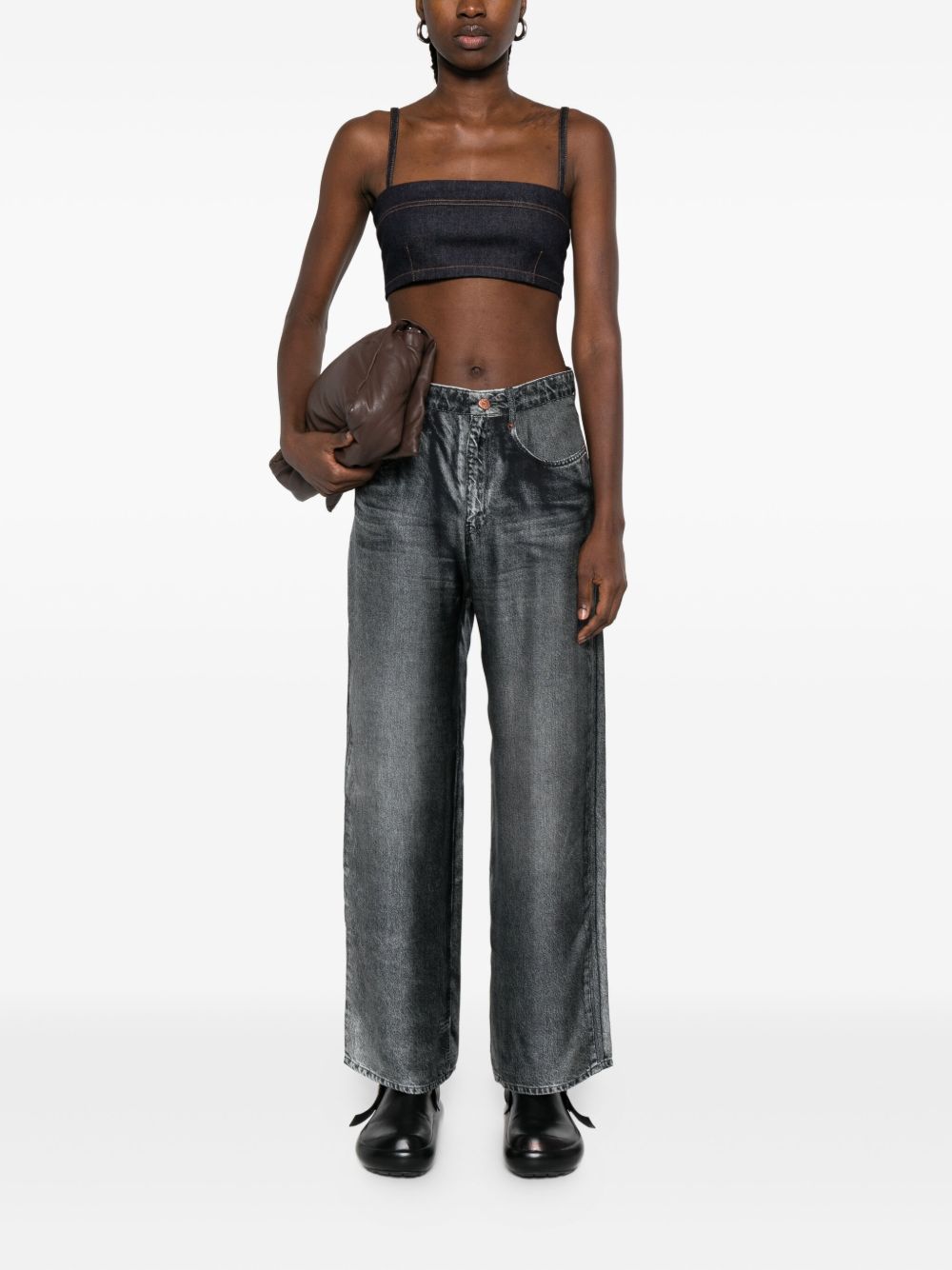 Pierre Louis Mascia Trousers Grey Silk