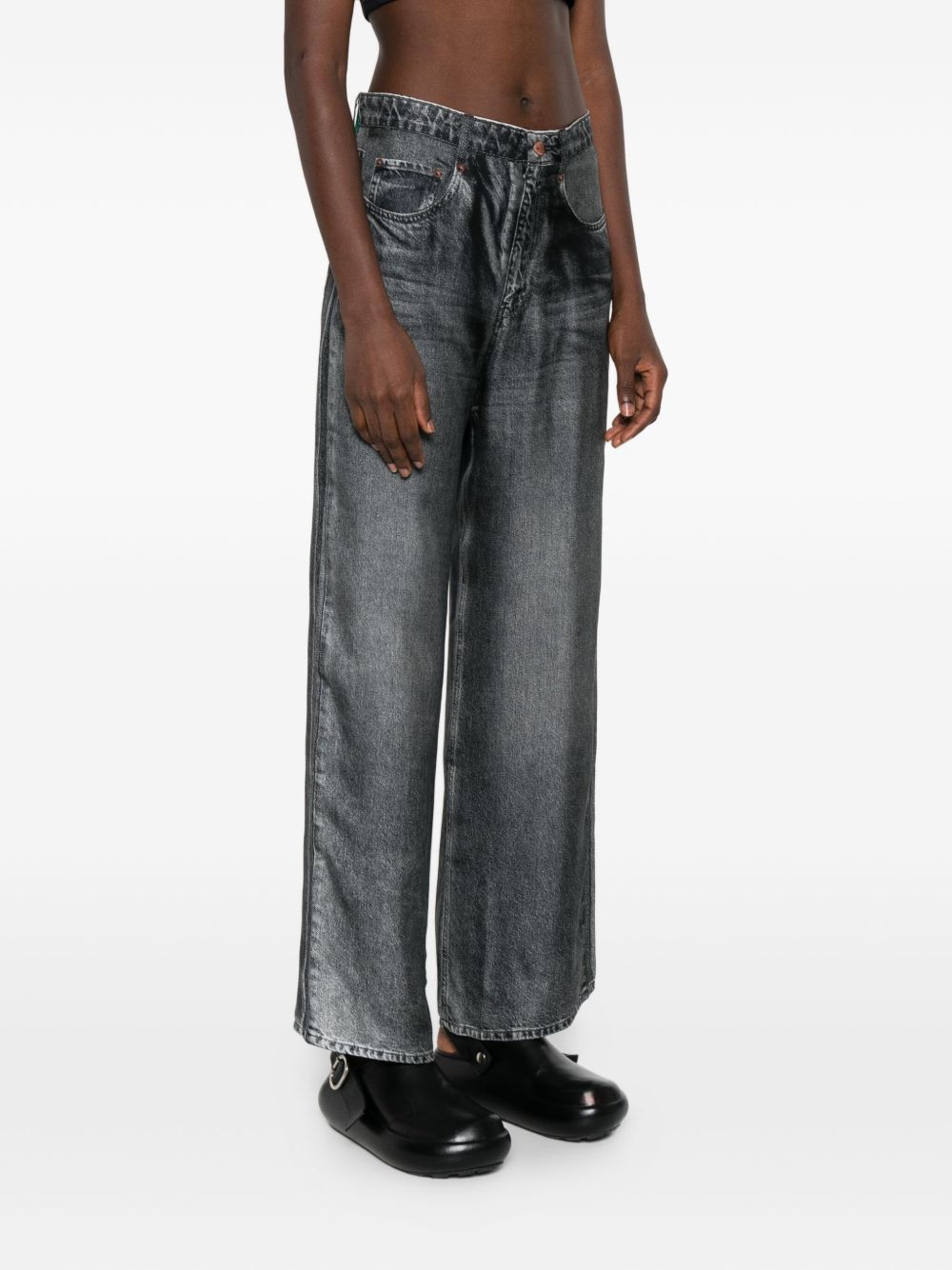 Pierre Louis Mascia Trousers Grey Silk