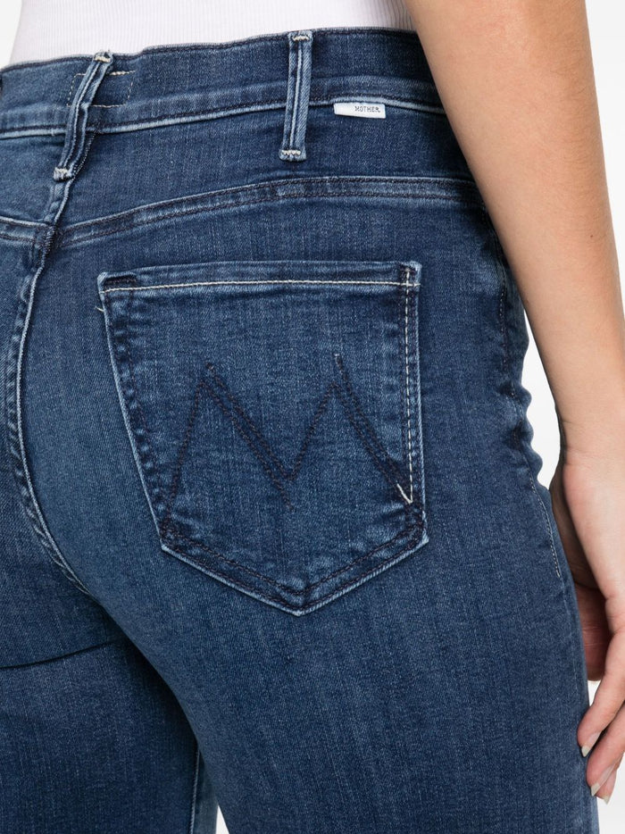 Mother Jeans Blue Cotton