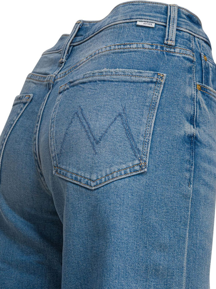 Mother Jeans Clear Blue Cotton