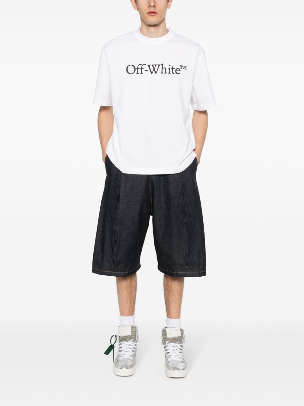 Off White T-Shirts And Polos Cotton