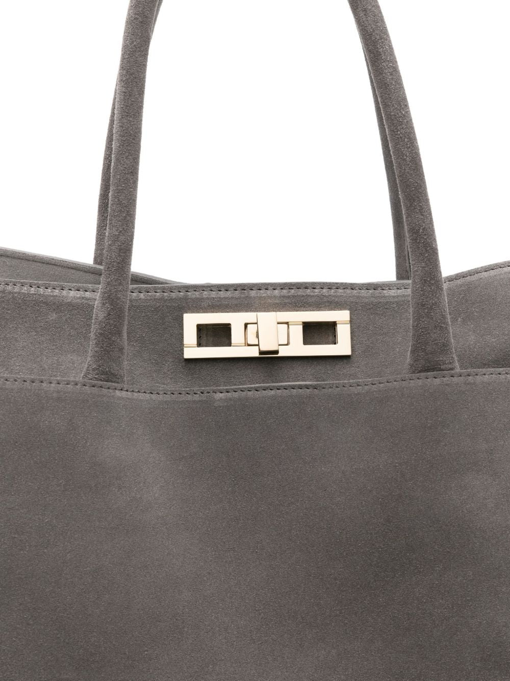 Fabiana Filippi Bags Grey Real Suede