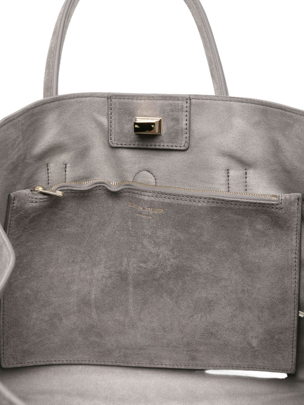 Fabiana Filippi Bags Grey Real Suede