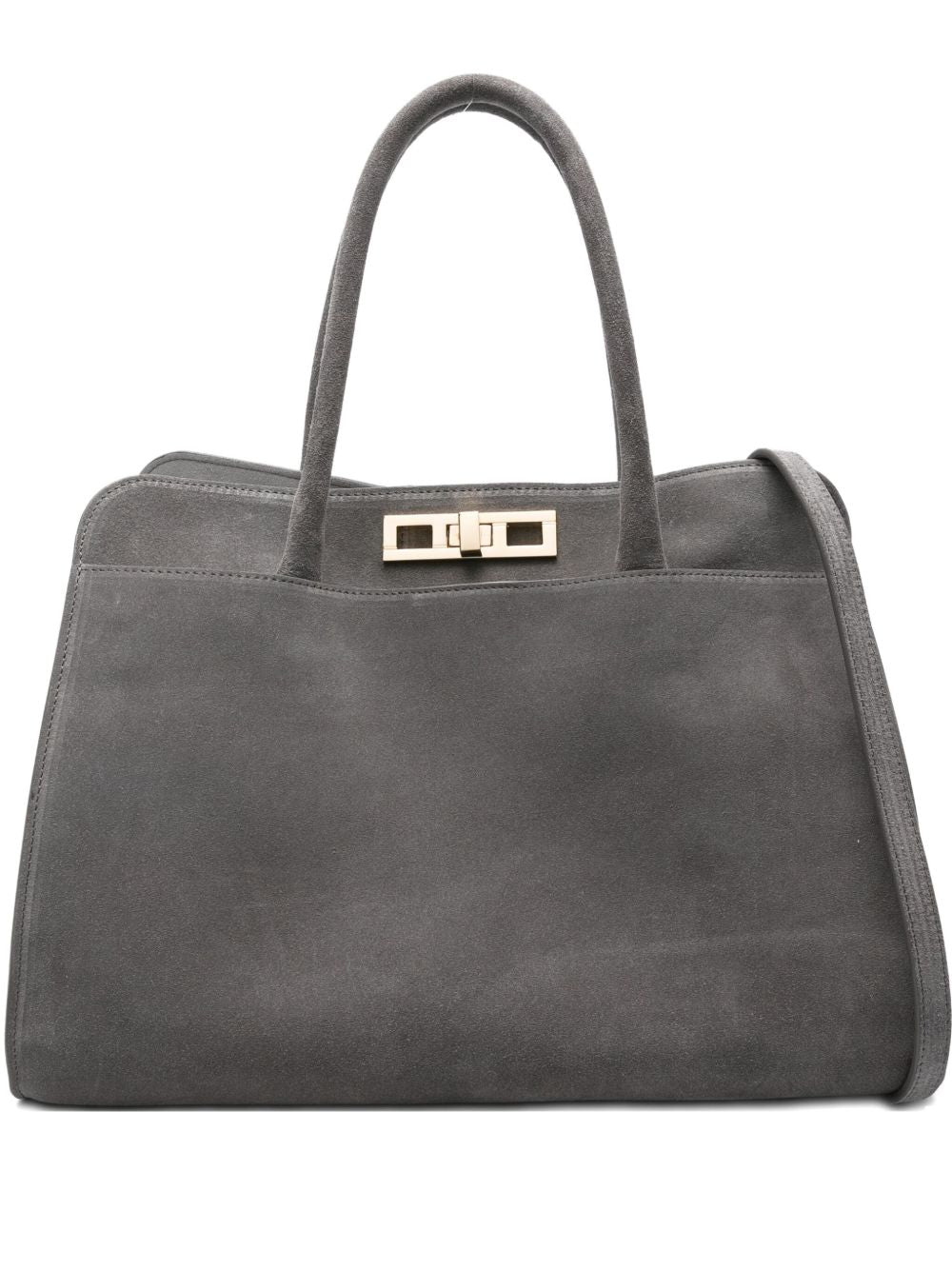 Fabiana Filippi Bags Grey Real Suede