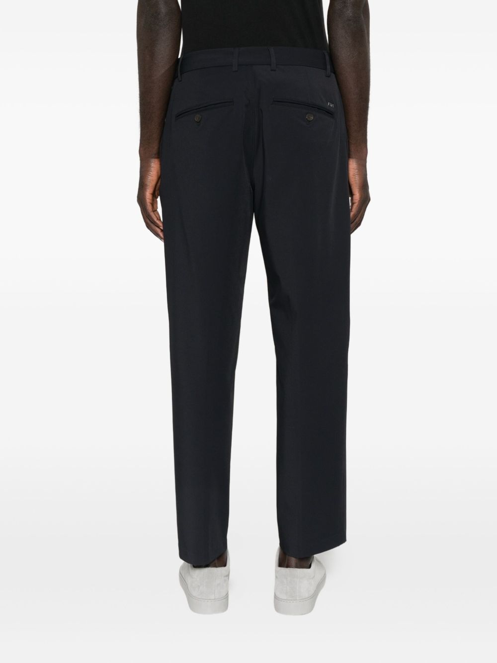 Emporio Armani Capsule Trousers Blu Polyamide