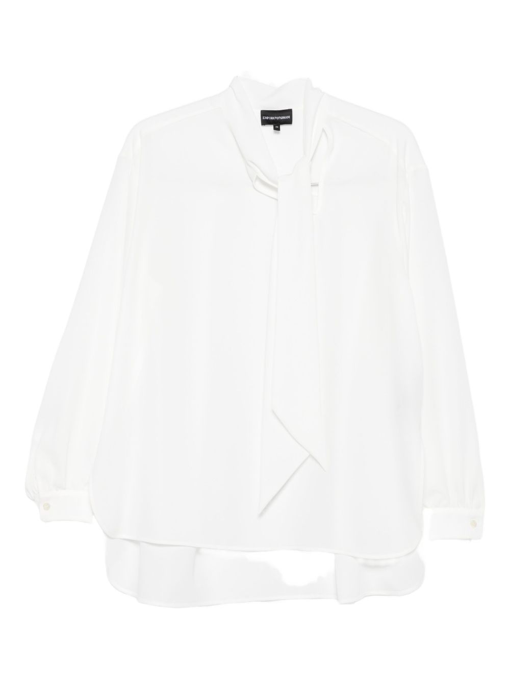 Emporio Armani Shirts Bianco Polyester
