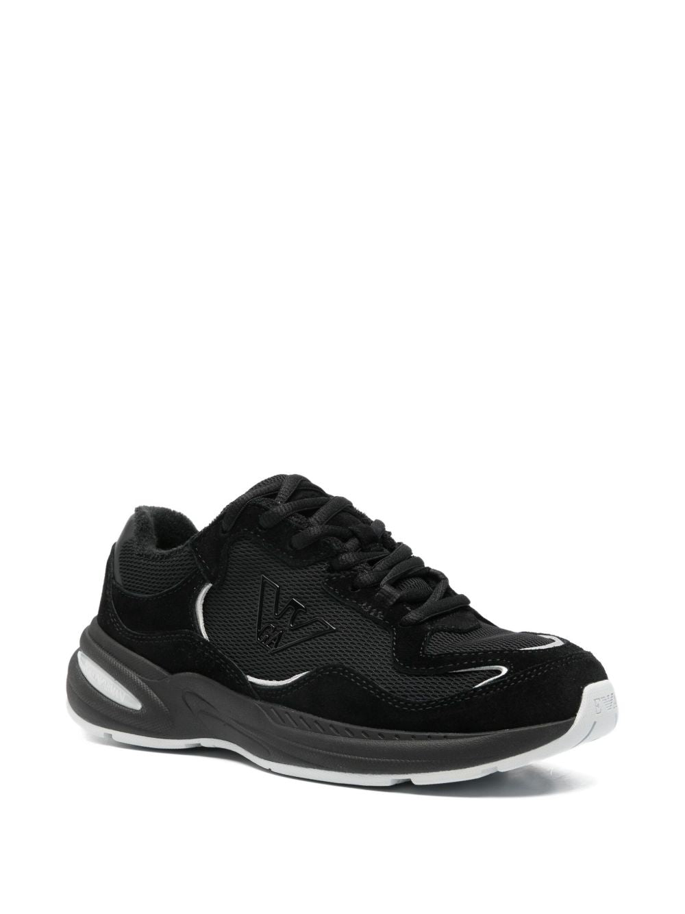 Emporio Armani Exclusive Sneakers Nero Polyester