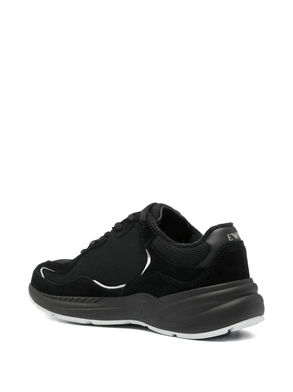 Emporio Armani Exclusive Sneakers Nero Polyester