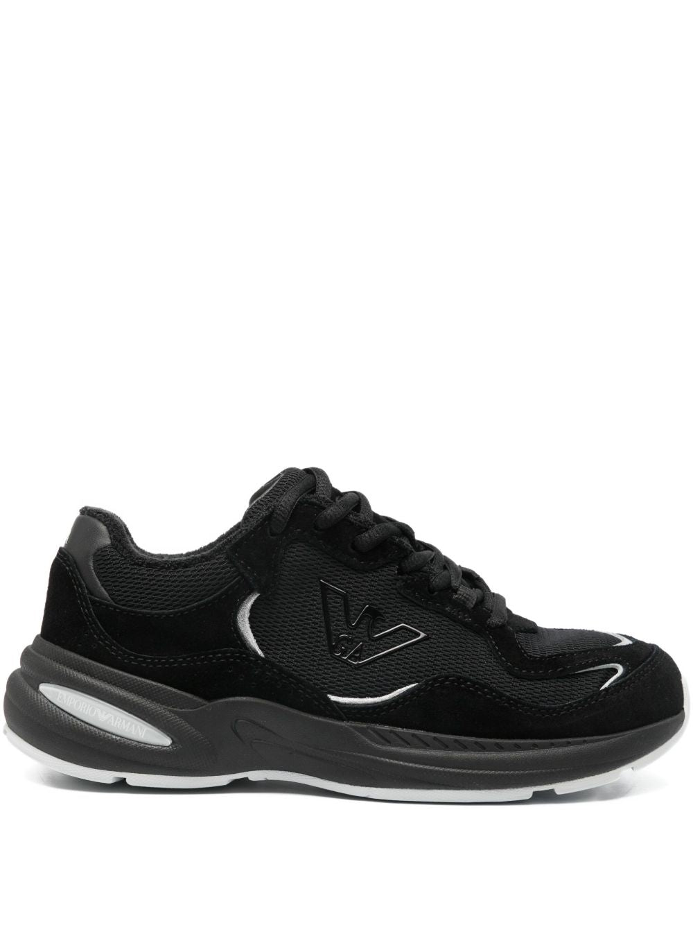Emporio Armani Exclusive Sneakers Nero Polyester