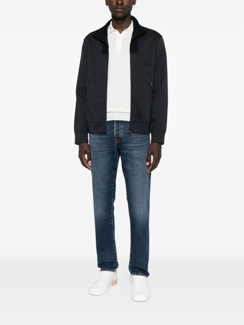Emporio Armani Capsule Sweaters Blu Modal