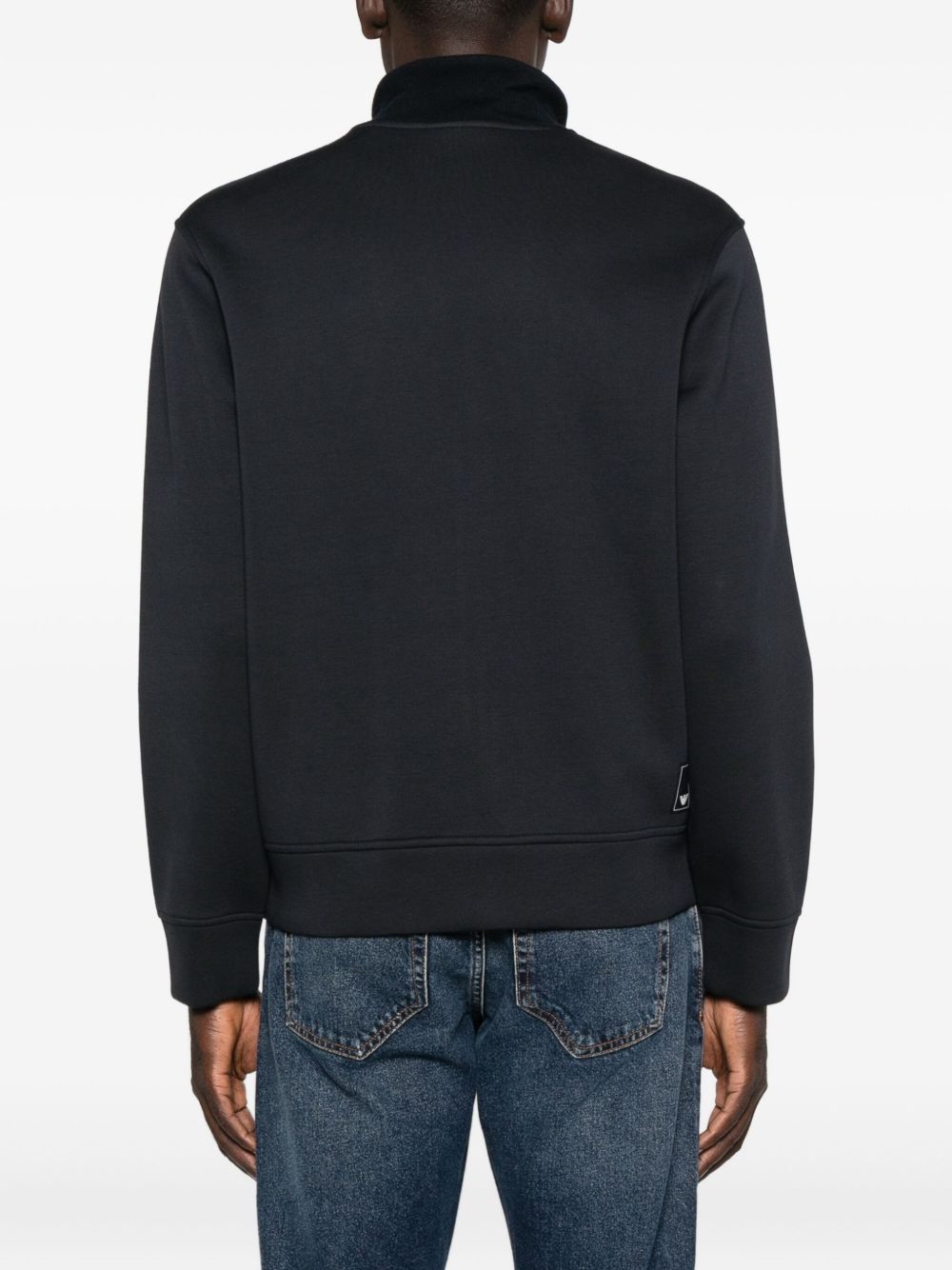Emporio Armani Capsule Sweaters Blu Modal
