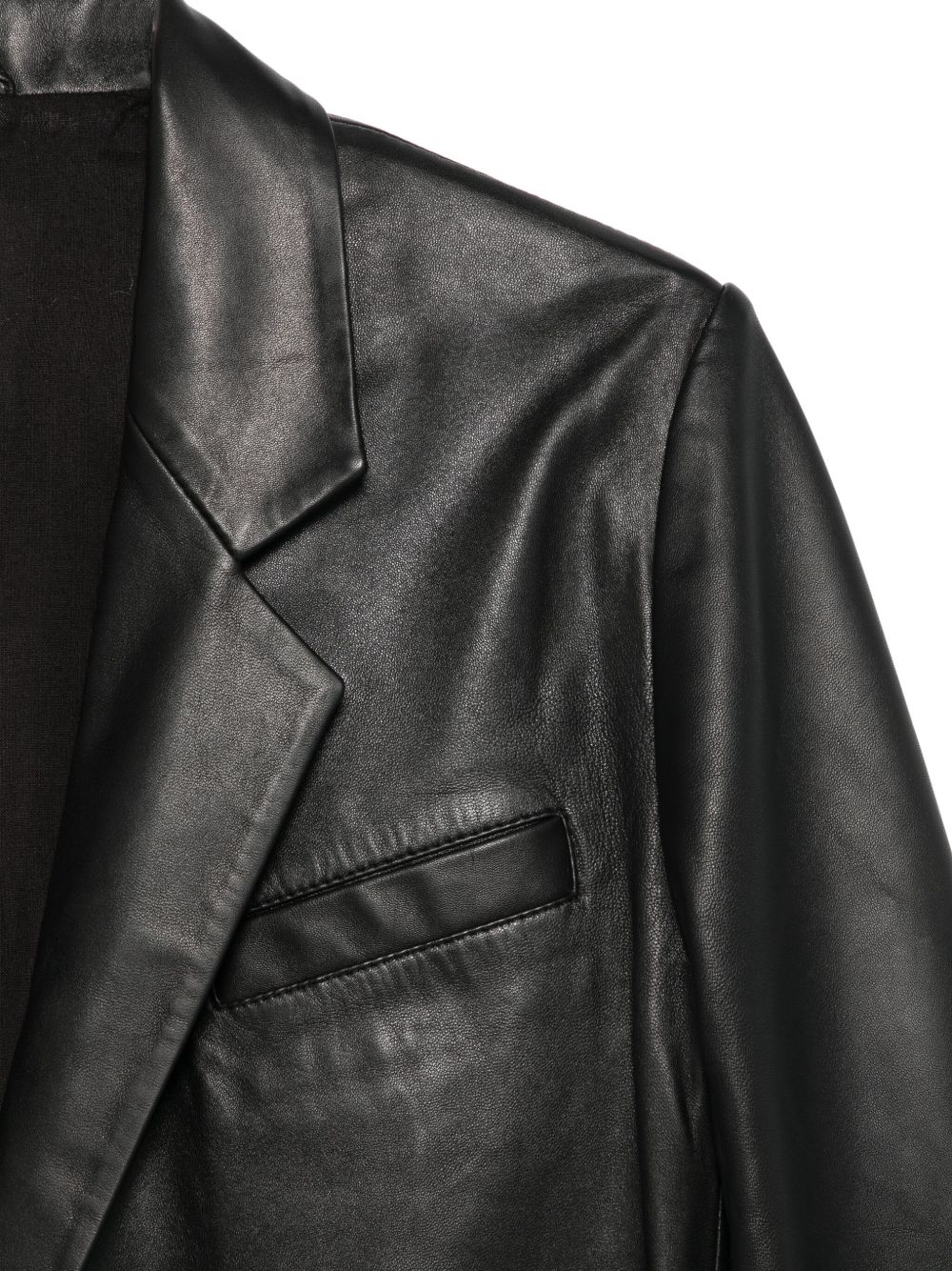 Alysi Jackets Black Outer: Leather