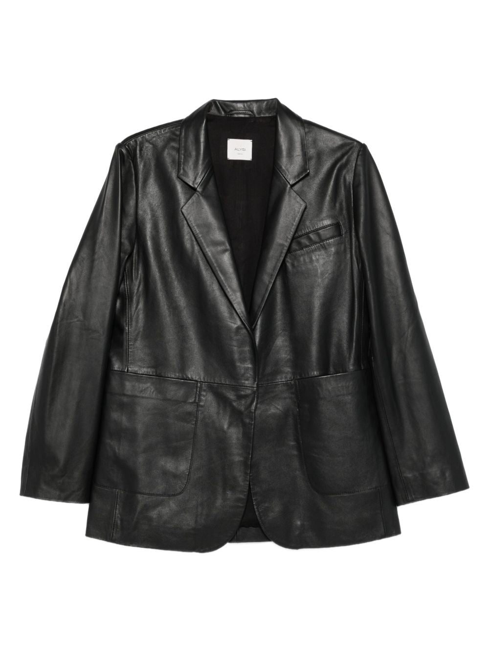 Alysi Jackets Black Outer: Leather