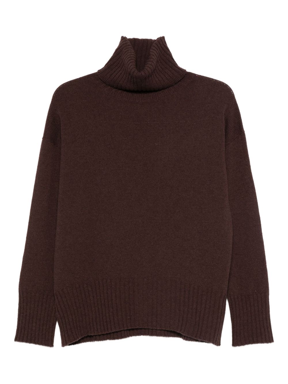 Alysi Sweaters Brown Merino