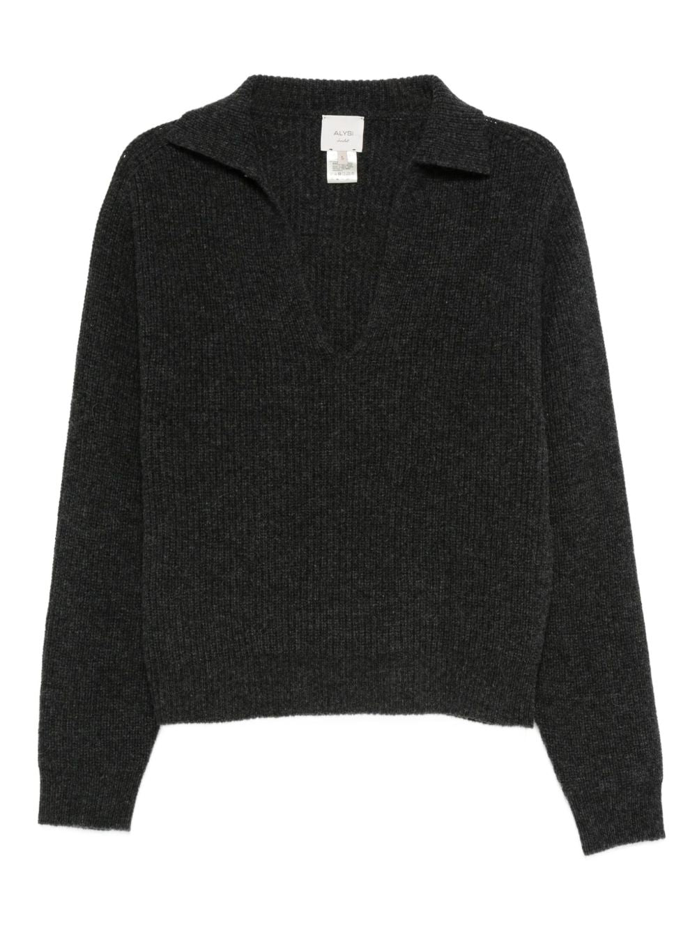 Alysi Sweaters Grey Virgin Wool