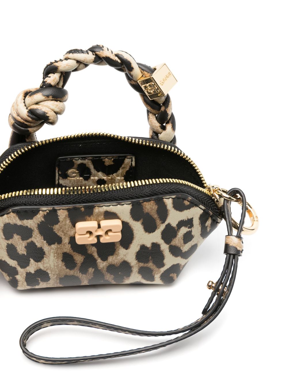 Ganni Bags Brown Recycled Leather Pu Polyester