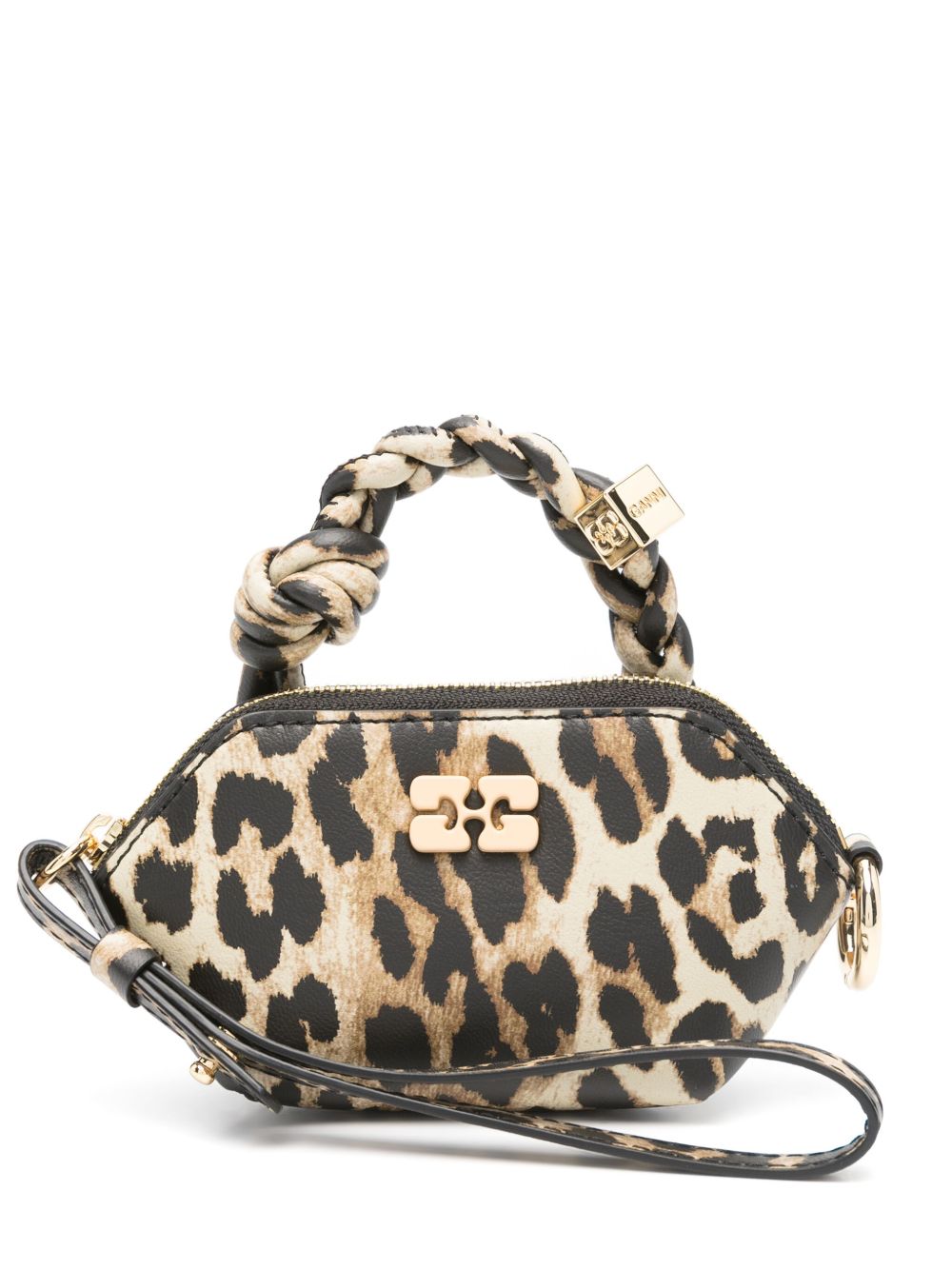 Ganni Bags Brown Recycled Leather Pu Polyester