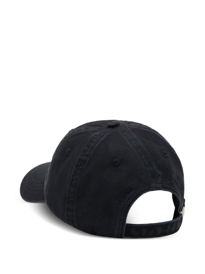 Ganni Hats Black Organic Cotton