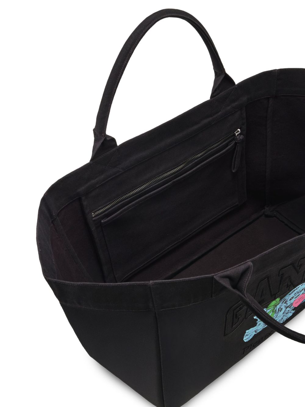 Ganni Bags Grey Recycled Cotton