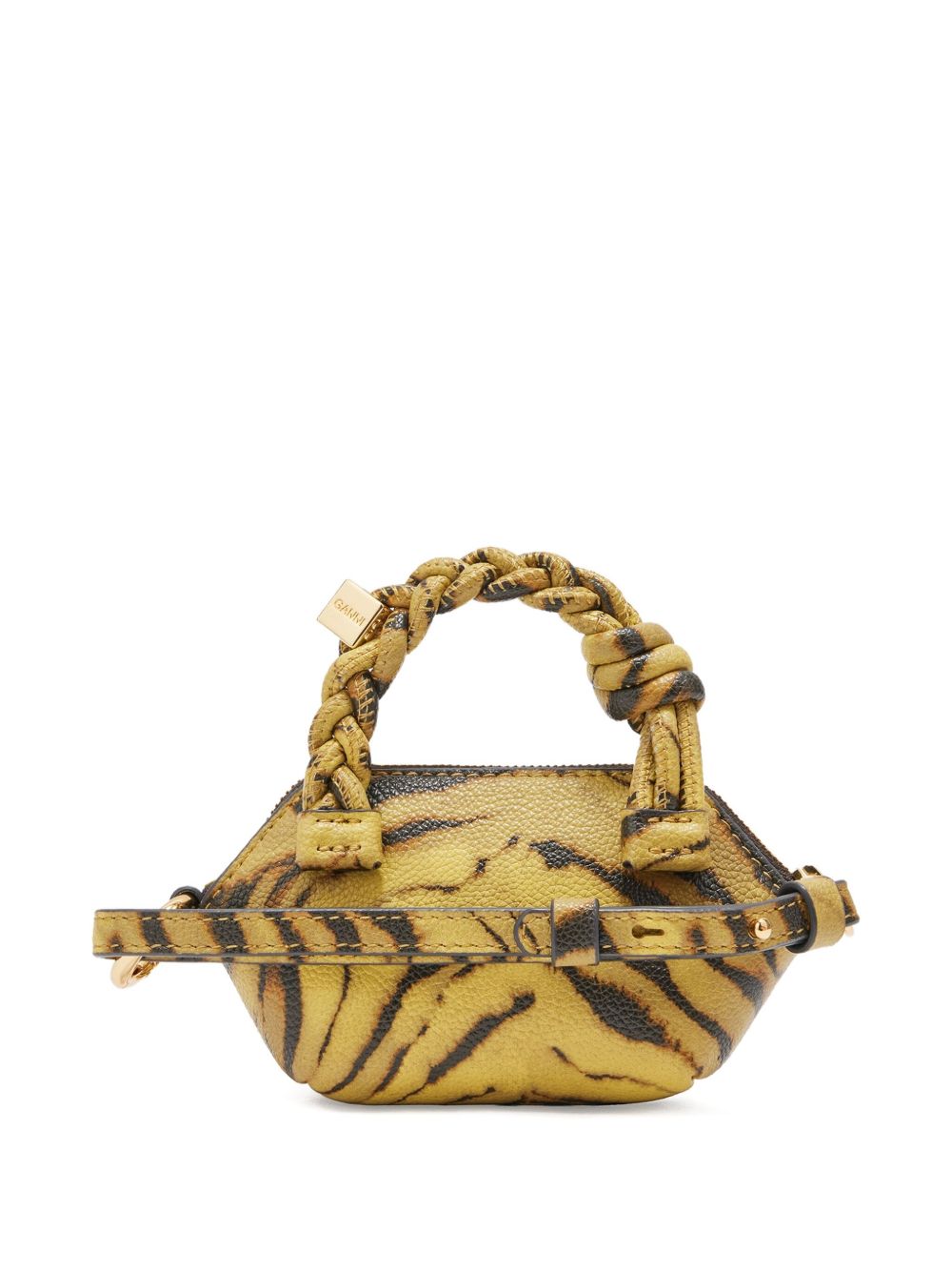 Ganni Bags Kaki Recycled Leather Pu Polyester
