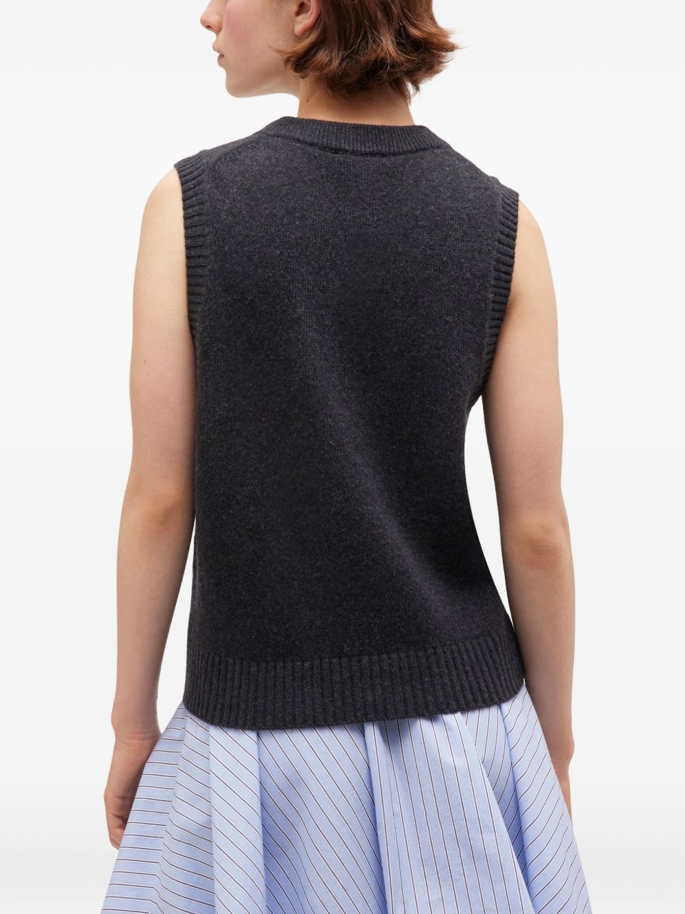 Ganni Sweaters Grey