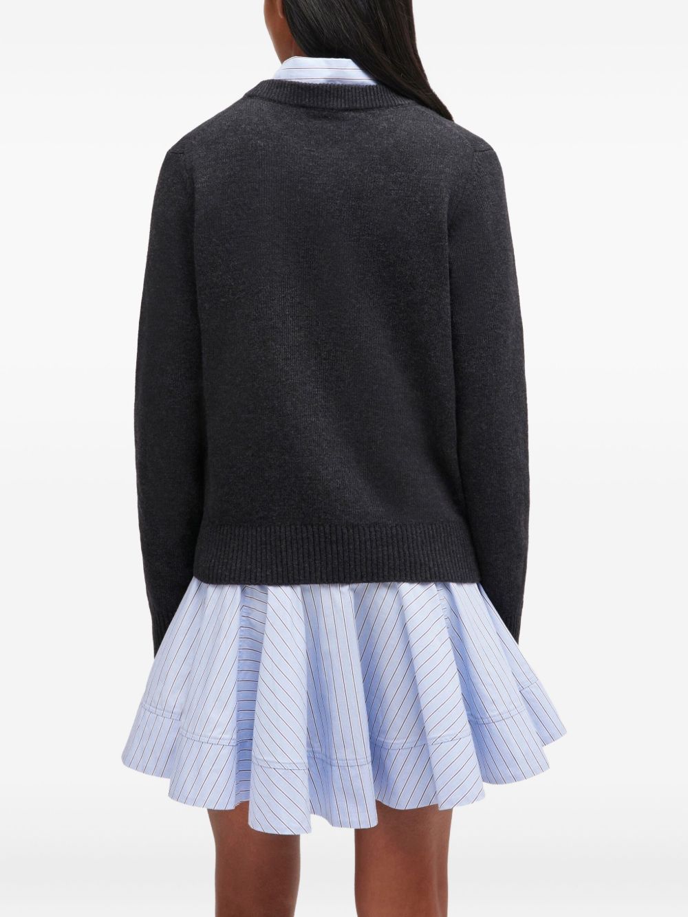 Ganni Sweaters Grey
