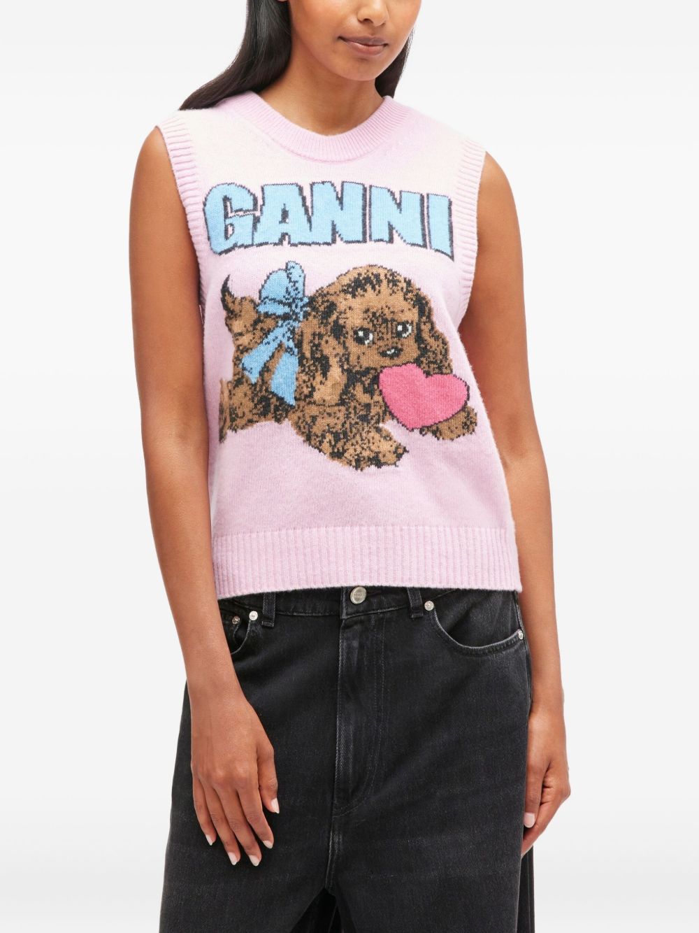 Ganni Sweaters Pink